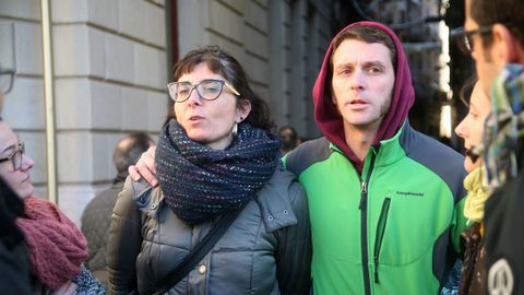 Marta Llorens y Oriol Ciurana, ayer en Reus