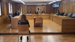 La acusada compareció este martes en la Audiencia Provincial de Lugo tras tres ausencias injustificadas