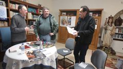 Acto de presentaci�n del concierto del orfe�n celebrado en la parroquia