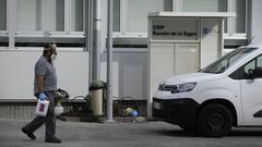 Imagen de archivo de trabajos de desinfecci�n en el CEIP Ram�n de la Sagra