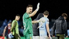 Radu fue uno de los jugadores que mostraron su confianza en avanzar en Europa League pese a la derrota del Celta ante el Bolonia.