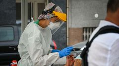 Test de covid en A Coru�a