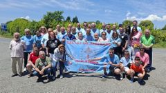 Pe�istas de Celtas de Andrade, nunha imaxe recente.