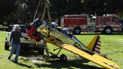 Harrison Ford, a punto de provocar una tragedia a�rea