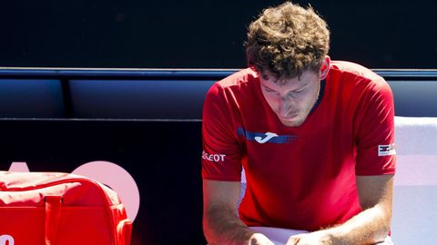 Pablo Carre�o en el Abierto de Australia
