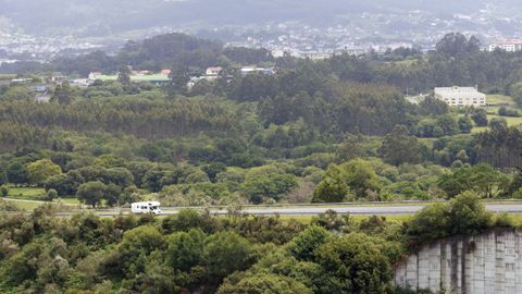 La bolsa de suelo se ubica en Mandi&aacute;; en la foto, la zona cercana a la carretera al puerto exterior