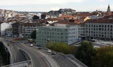 Recreaci�n del edificio que ser� la futura sede de la Confederaci�n Hidrogr�fica del Mi�o-Sil. 