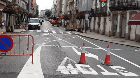 La calle es ahora de un solo sentido, hacia Campo de Puente