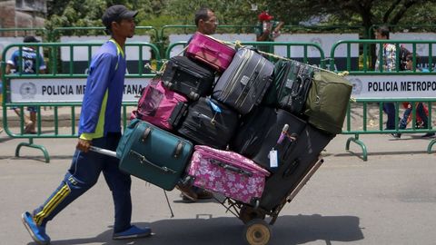 frontera de San Antonio del T�chira en Venezuela a C�cuta, en el departamento de Norte de Santander, Colombia