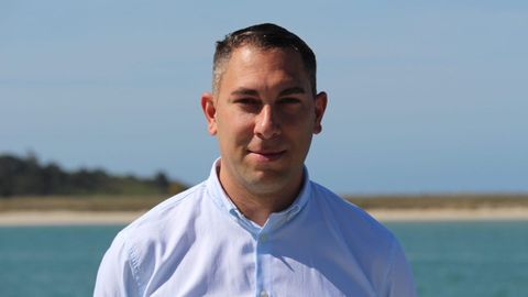 Marcos Lois Costa, nmero tres del BNG de Cabana, que acaba de renunciar al cargo por cuestiones profesionales.