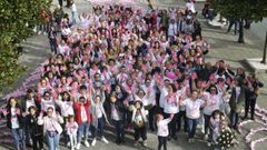 Camari�as se echa a la calle en se�al de lucha contra el c�ncer