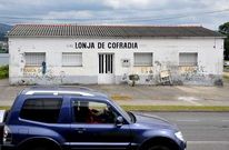 La lonja de A G�ndara ha sido en numerosas ocasiones objeto de actos de vandalismo.