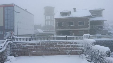 Nieve en A Fonsagrada