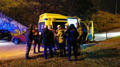 Rescatados dos bomberos que participaban en la b�squeda de una mujer desaparecida en el Mi�o