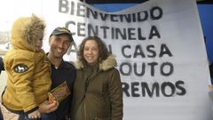 As� fue el emocionante recibimiento al patrullero Centinela en el Arsenal