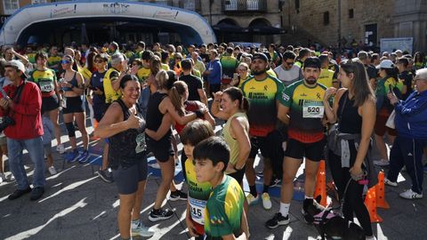 Carrera solidaria de la Guardia Civil en Ourense.