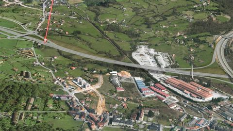 Impacto de la ronda norte en San Claudio
