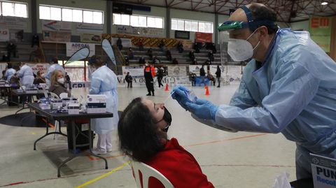 El domingo hubo un cribado en O Carballio