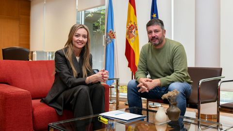 Fabiola Garca recibi en su despacho a Francisco Calo