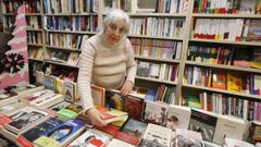 Cielo Fern�ndez xestionou durante moitos anos a librar�a fundada por seus pais