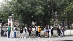 Exterior del IES Concepci�n Arenal, en Ferrol