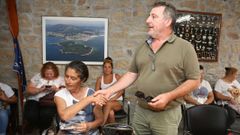 José Luis Villanueva tomó posesión como patrón mayor de Carril en junio del 2017