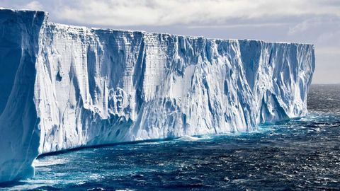 Un iceberg en el mar de Weddell, en la Antrtida.