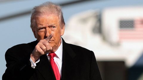 El presidente de Estados Unidos, Donald Trump.