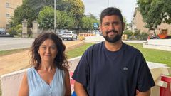 Raquel Ferreira e Mart�n Gra�a, do BNG de Ribadeo