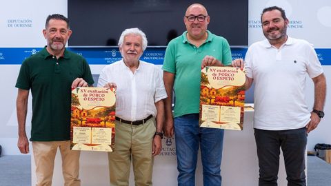 Presentaci�n de la Festa de exaltaci�n de porco � espeto de A Merca