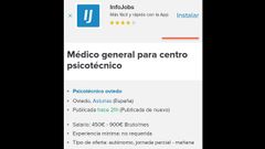 Oferta para médico en Oviedo