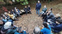 Una actividad reciente en monte Cambeiro, Corcubi�n 