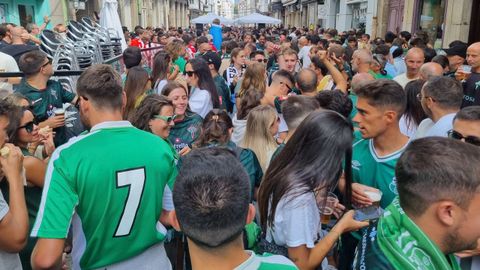 Llenazo en una previa celebrada en A Magdalena en el ao 2023.