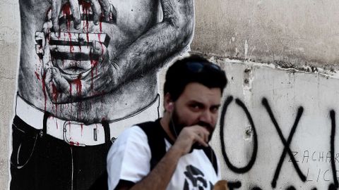 El pueblo griego espera con intranquilidad lo que pueda pasar con su gobierno