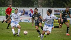 Imagen del partido del Boiro jugado en Barra�a el 27 de septiembre