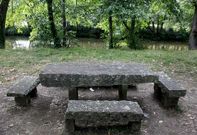 �rea recreativa de Ribas Altas, donde est� previsto habilitar una zona de ba�o.