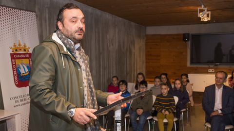 O representante de EDP Renovables en Galicia, Juan Rey