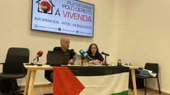 vivenda.Santiago Lamelo y Raquel Baamondedurante la presentacin