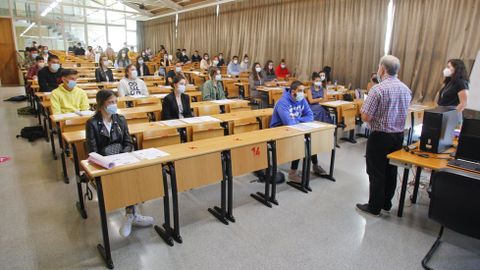 Este a�o se presentaron unos 14.600 estudiantes a la prueba ordinaria de selectividad en Galicia