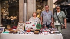 Imagen de archivo de un puesto solidario de la asociaci�n A Creba