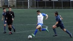 Imagen del partido entre el Tarago�a y el Cordeiro disputado en A Lomba