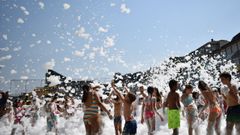 D�a da Despedida del Campamento Urbano de Amencer con la fiesta de la espuma
