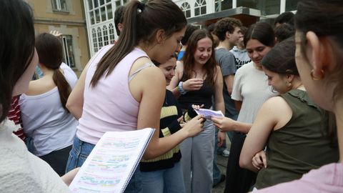 Nervios en la Facultade de Humanidades