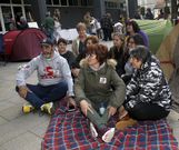 El asentamiento durar� 24 horas y finalizar� hoy a las seis. 