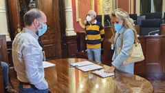 Toma de posesi�n de Silvia Alonso como oficiala mayor del Concello de Ourense