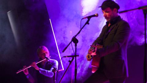 Un momento de la actuaci�n de Mercury Rev en el Gij�n Sound Festival