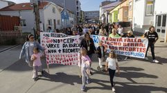 Movilizacin en Muxa, a inicios del mes de octubre 