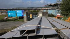 Las obras en la EDAR comenzaron a finales del año pasado.