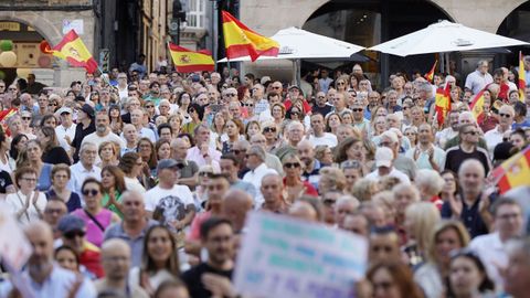 Concentraci�n en apoyo a Ceuta en Ourense