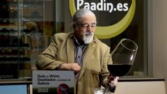 Luis Paad�n, en una presentaci�n de la edici�n del pasado a�o de la gu�a